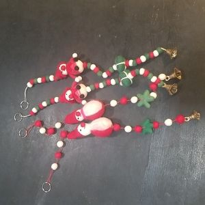 Christmas ornaments.